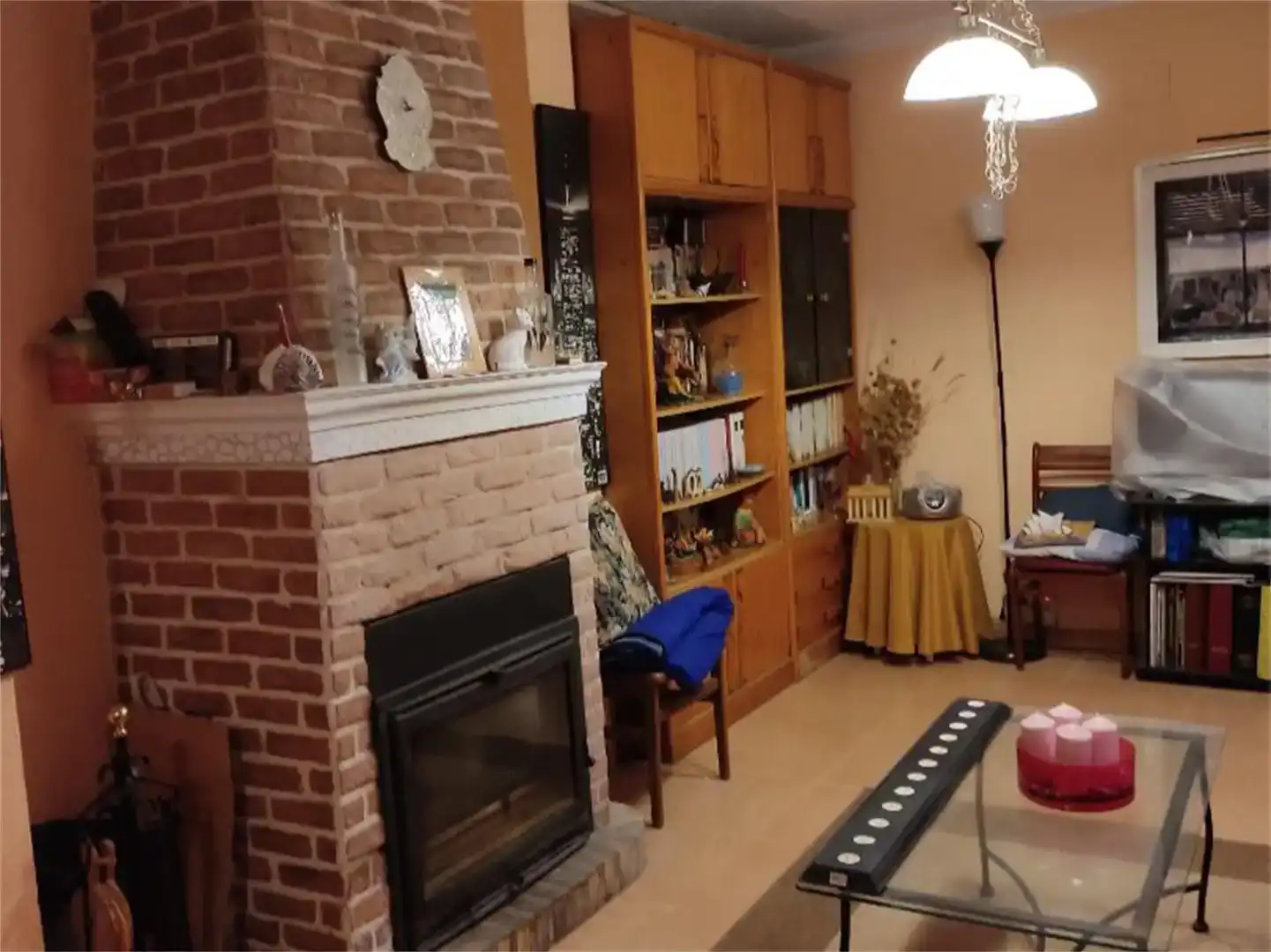 Sala de estar de Casa adosada en venta en Pinarejo con Trastero y Amueblado