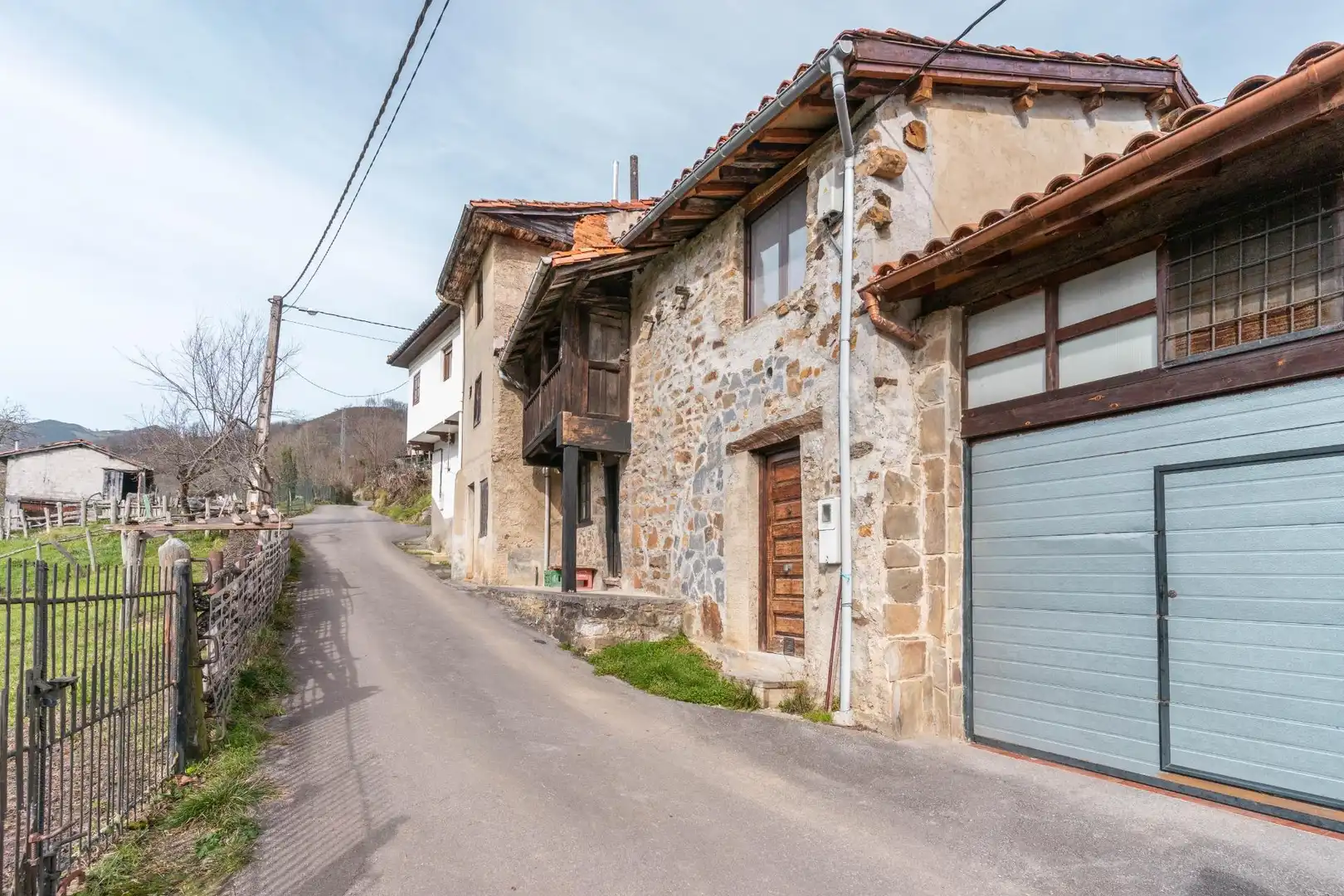 Vista exterior de Casa o xalet en venda en Laviana amb Jardí privat