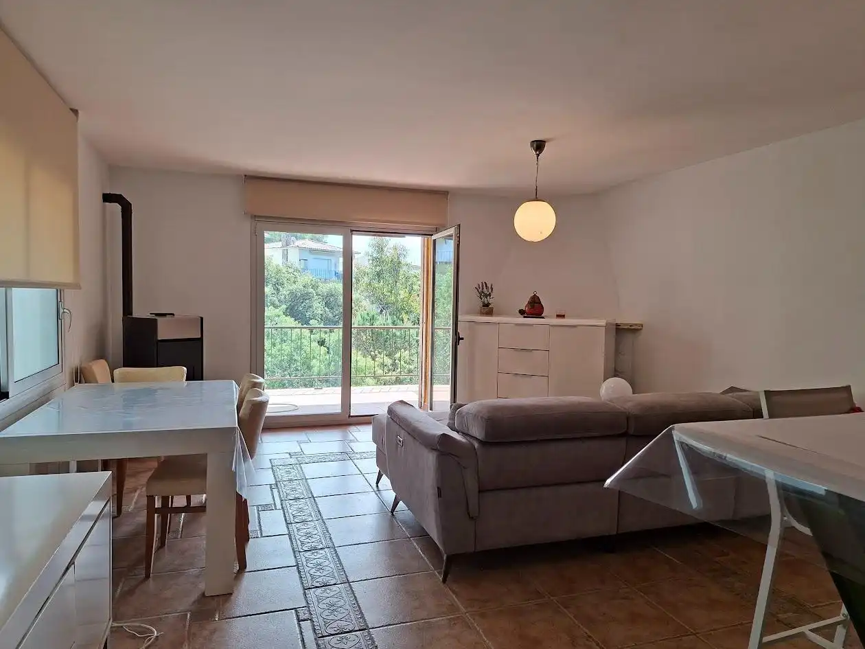 Living room of Houses for sale in Santa Cristina d'Aro  with Heating, Private garden and Terrace