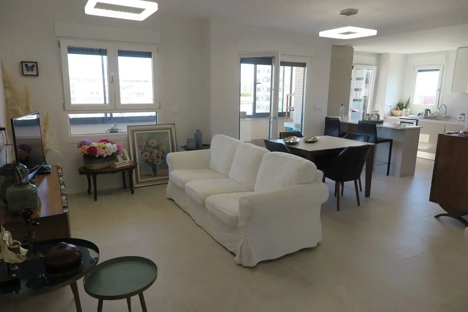 Living room of Apartments for sale in El Campello  with Air Conditioner, Terrace and Storage room