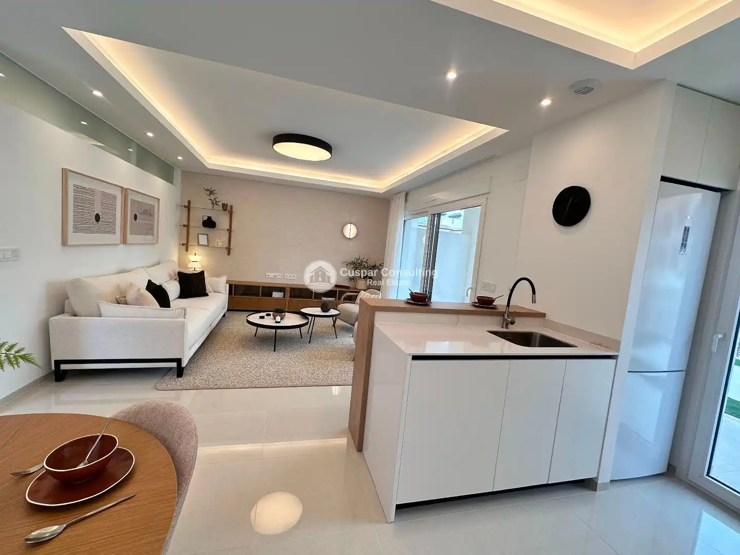 Sala de estar de Apartamento en venta en Rojales con Aire acondicionado, Calefacción y Jardín privado