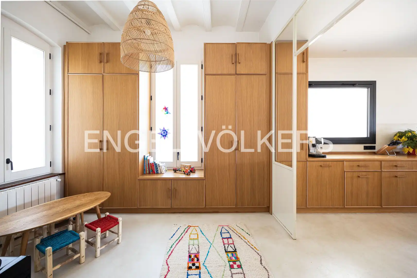 Living room of Houses for rent in Caldes d'Estrac  with Air Conditioner, Heating and Private garden