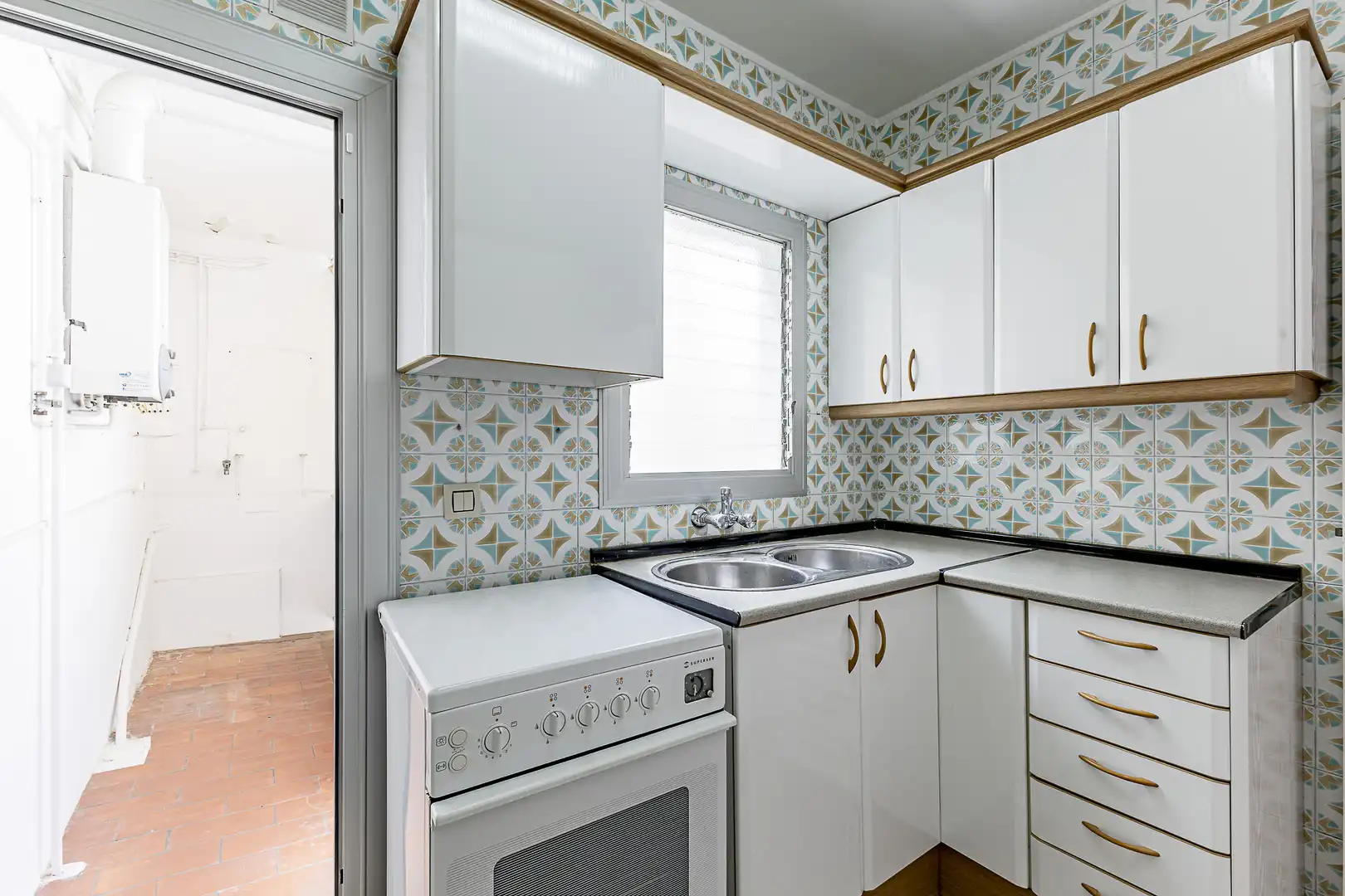 Kitchen of Flat for sale in Sant Boi de Llobregat  with Heating, Terrace and Balcony
