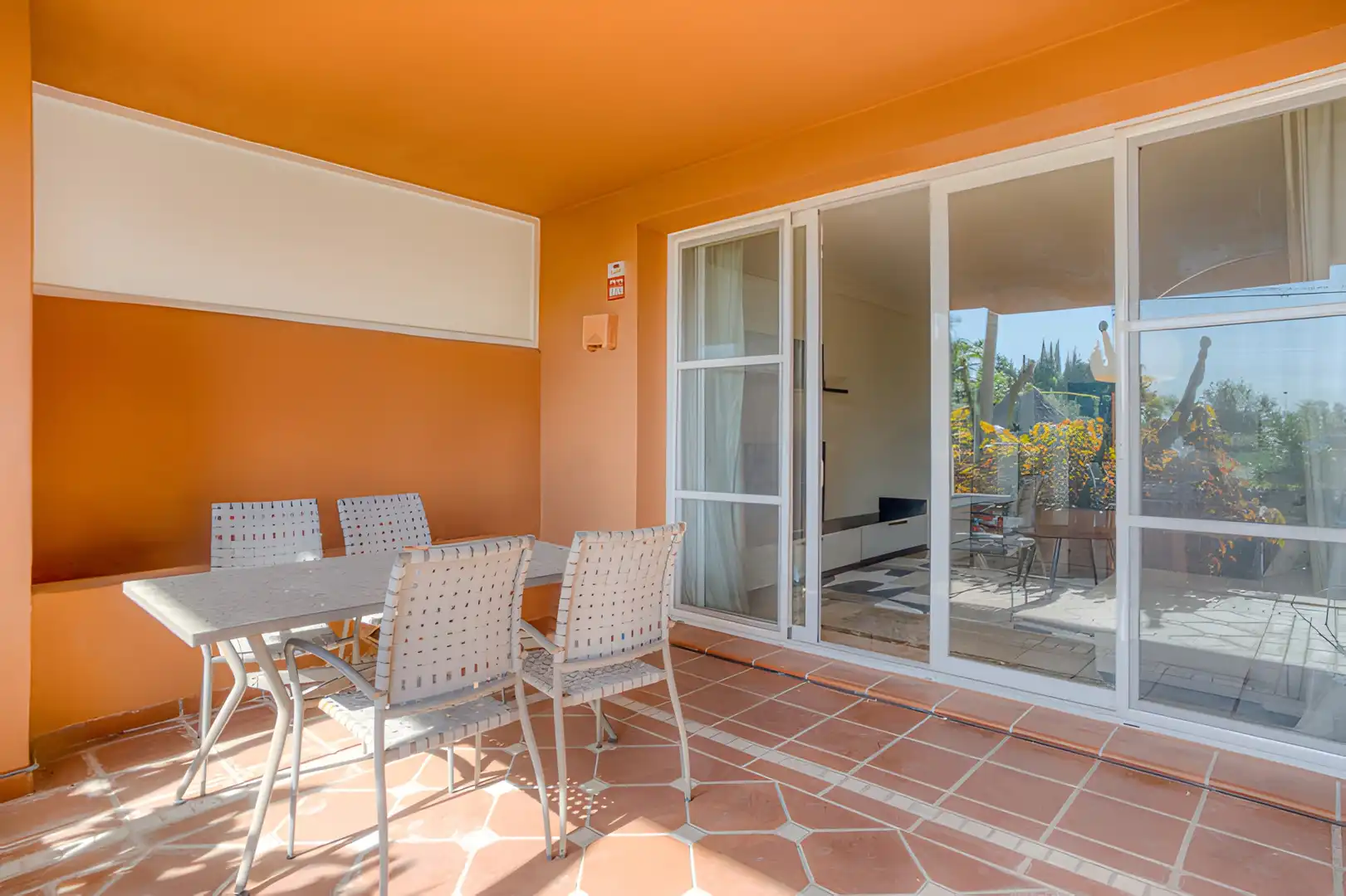 Terrassa de Planta baixa en venda en Marbella amb Aire condicionat, Terrassa i Piscina