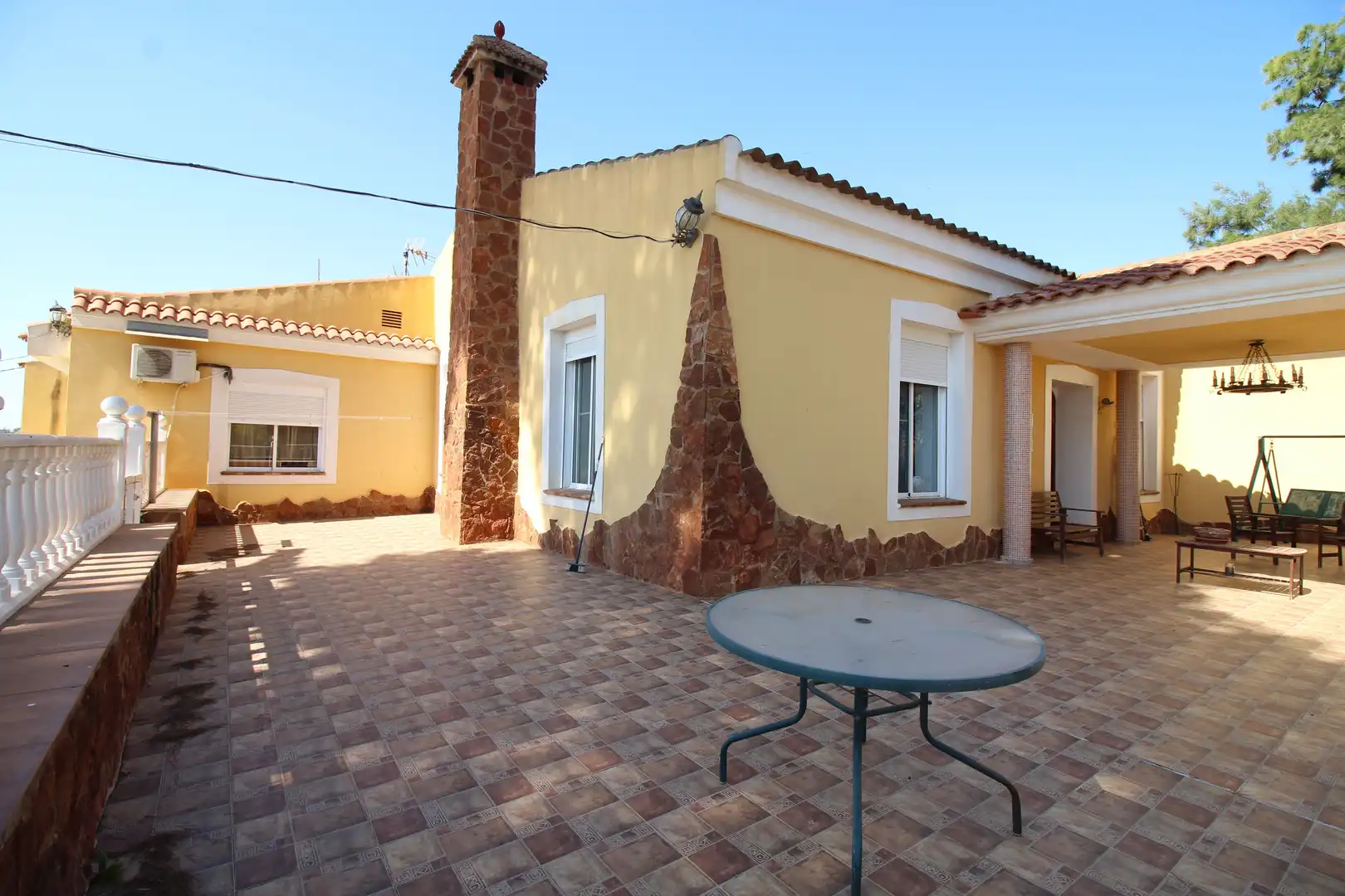 Vista exterior de Finca rústica en venta en Cartagena con Aire acondicionado, Jardín privado y Terraza