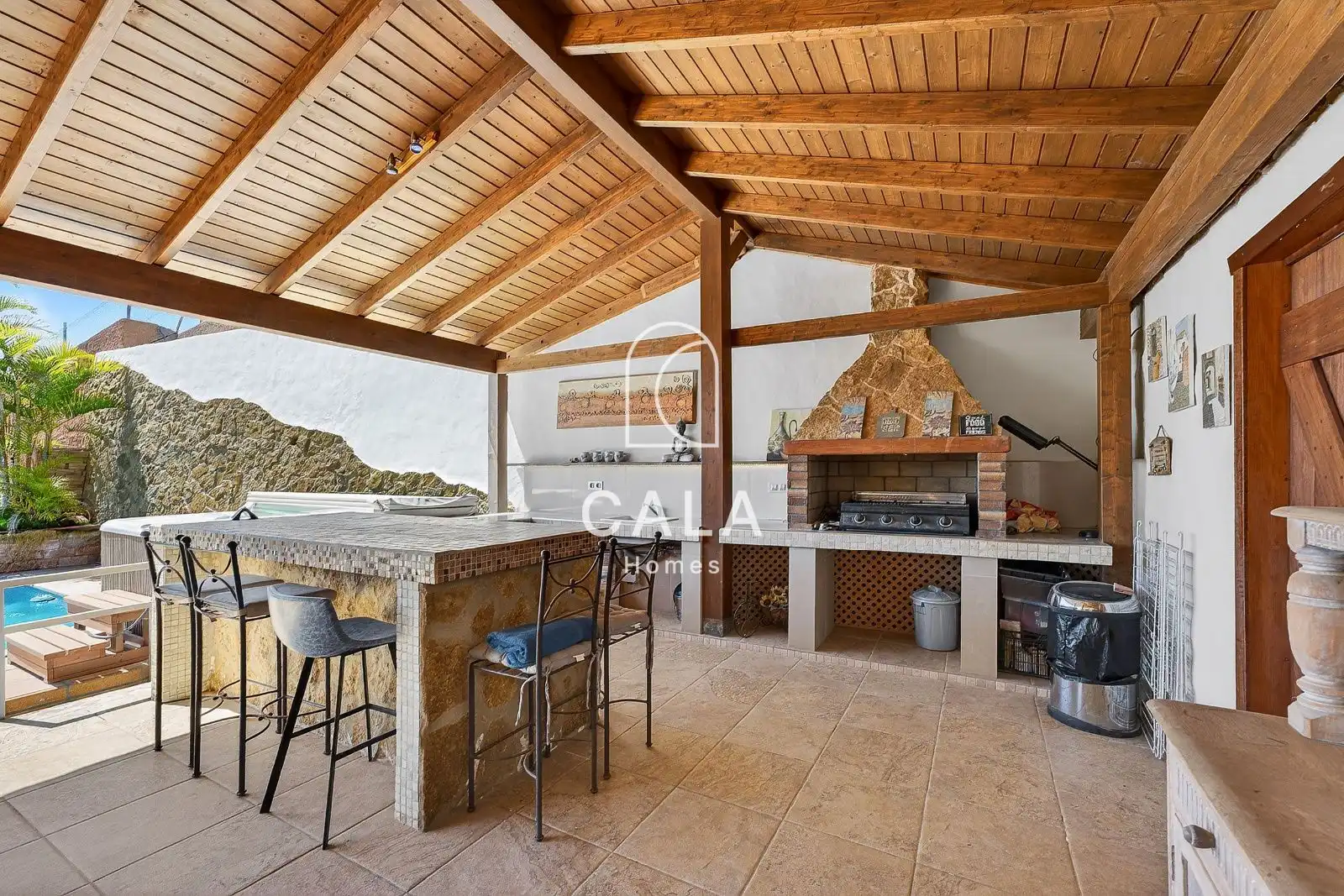 Terraza de Casa adosada en venta en Adeje con Jardín privado, Terraza y Trastero