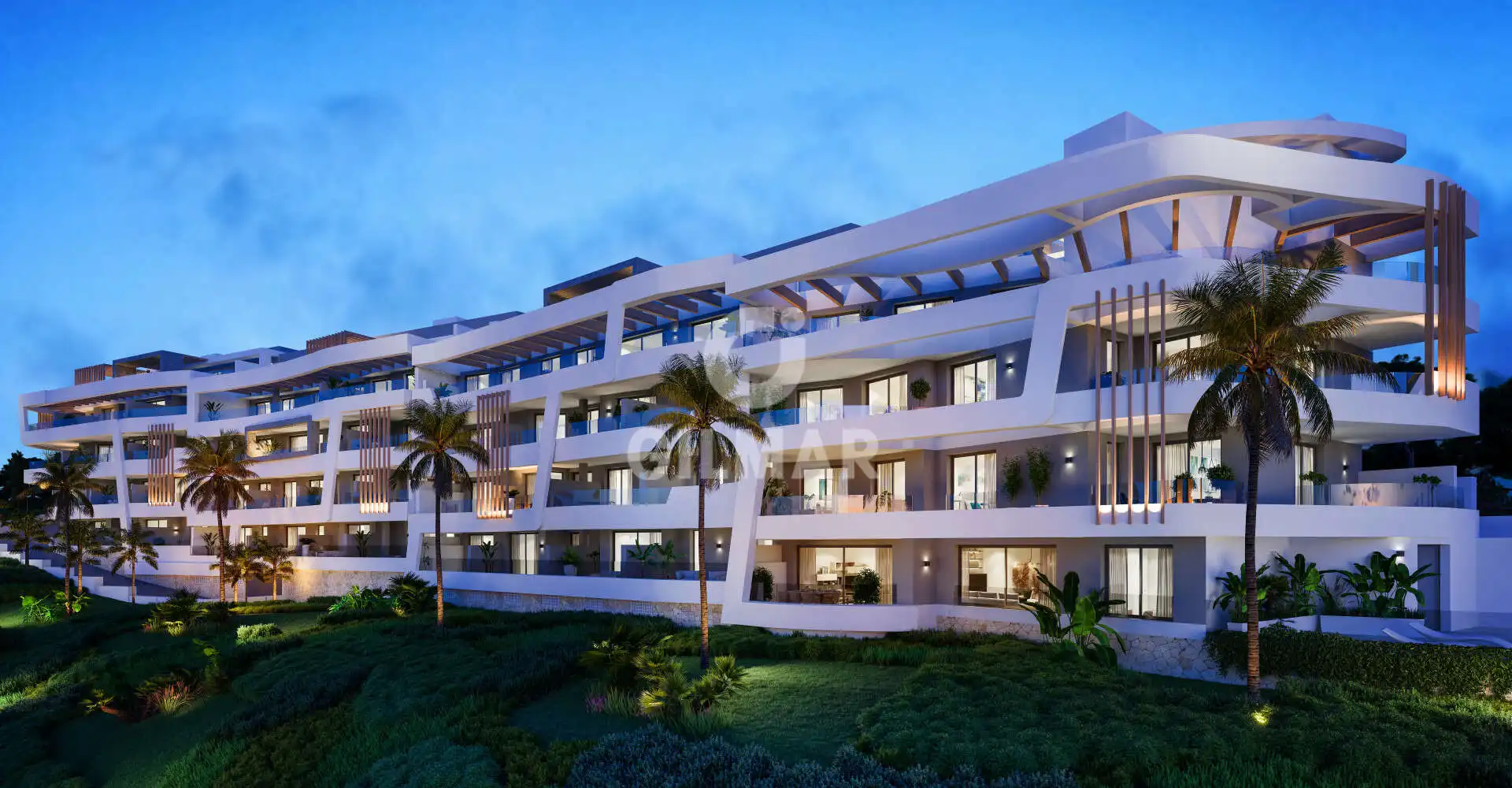 Vista exterior de Apartamento en venta en Marbella con Calefacción, Piscina y Balcón