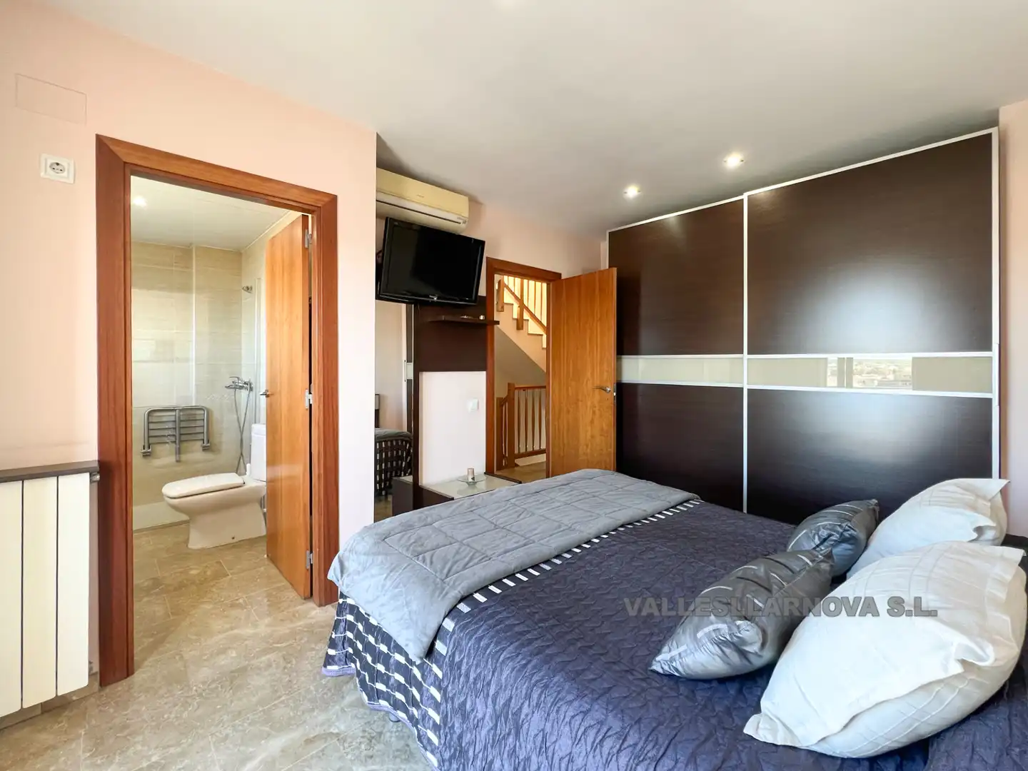 Dormitori de Casa o xalet en venda en Mollet del Vallès amb Aire condicionat, Calefacció i Jardí privat