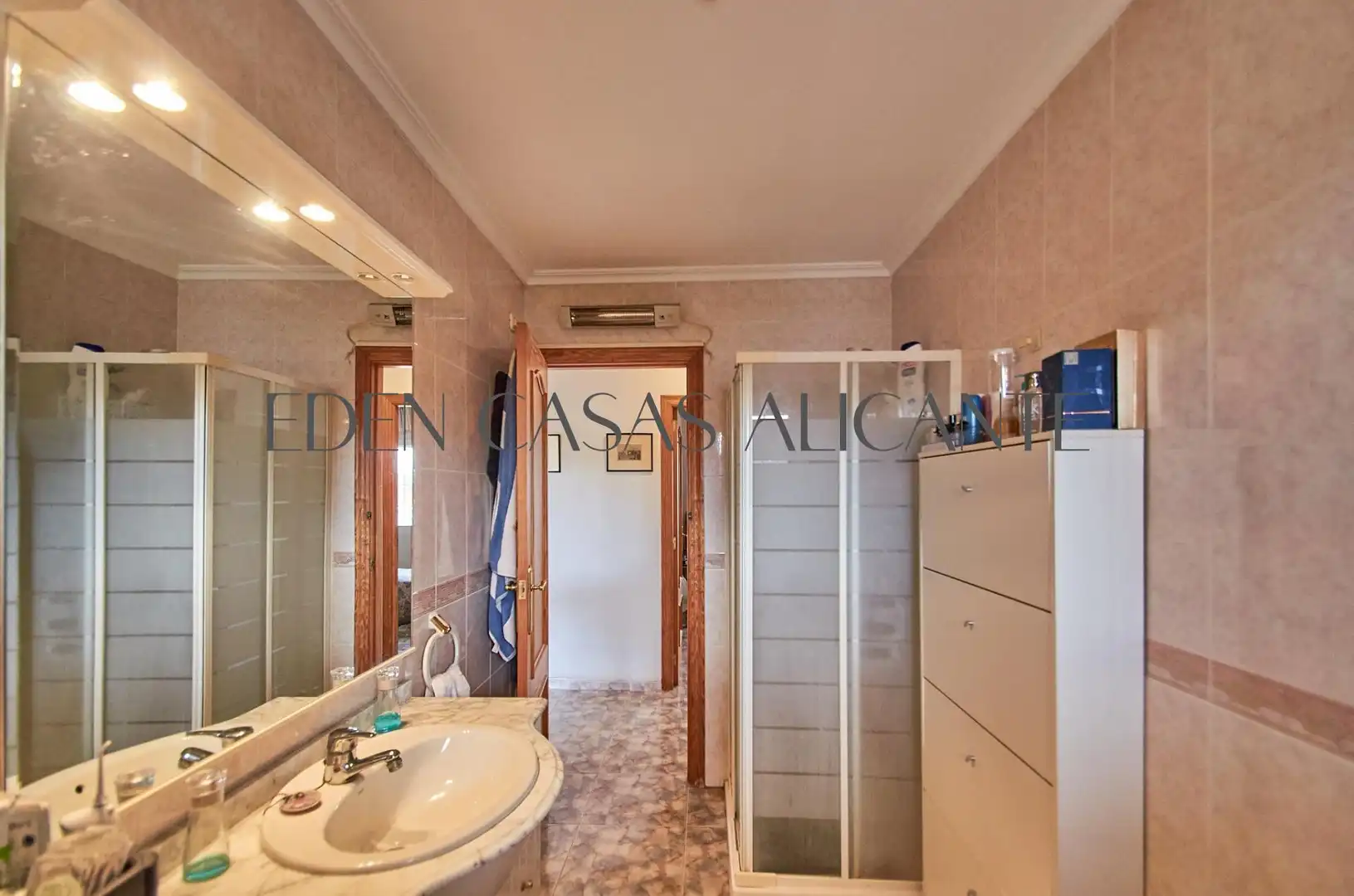 Baño de Casa o chalet en venta en Mutxamel con Aire acondicionado, Jardín privado y Terraza