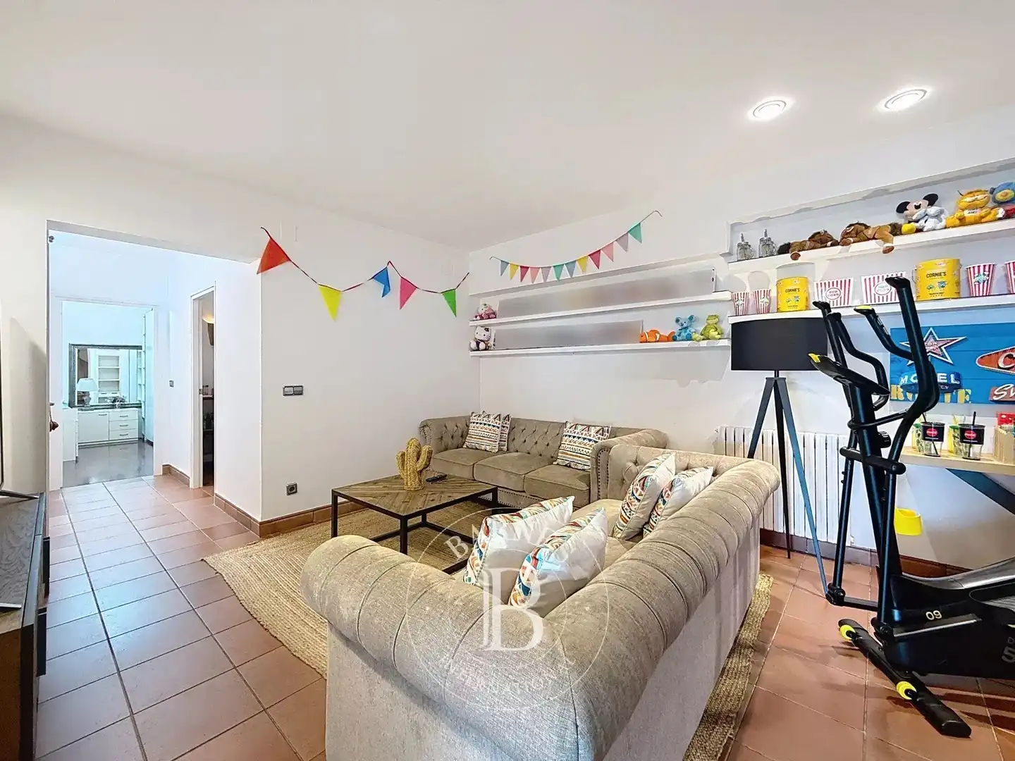 Sala de estar de Casa o chalet en venta en Mataró con Aire acondicionado, Calefacción y Jardín privado