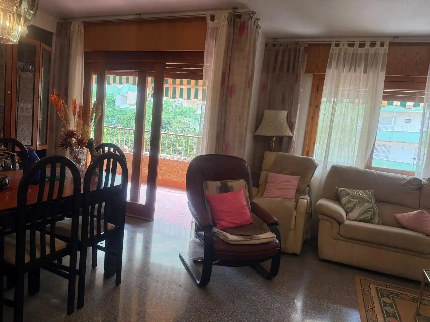 Living room of Flat for sale in Águilas  with Furnished and Balcony