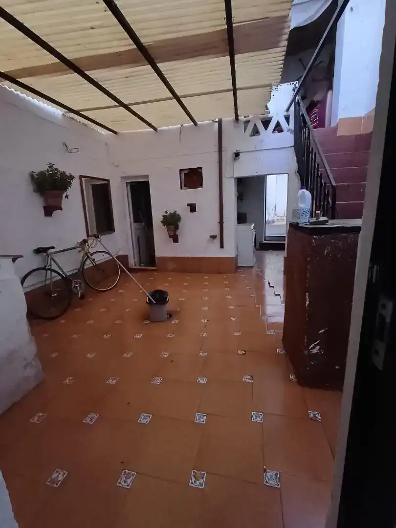 Cuina de Casa adosada en venda en Alameda amb Aire condicionat