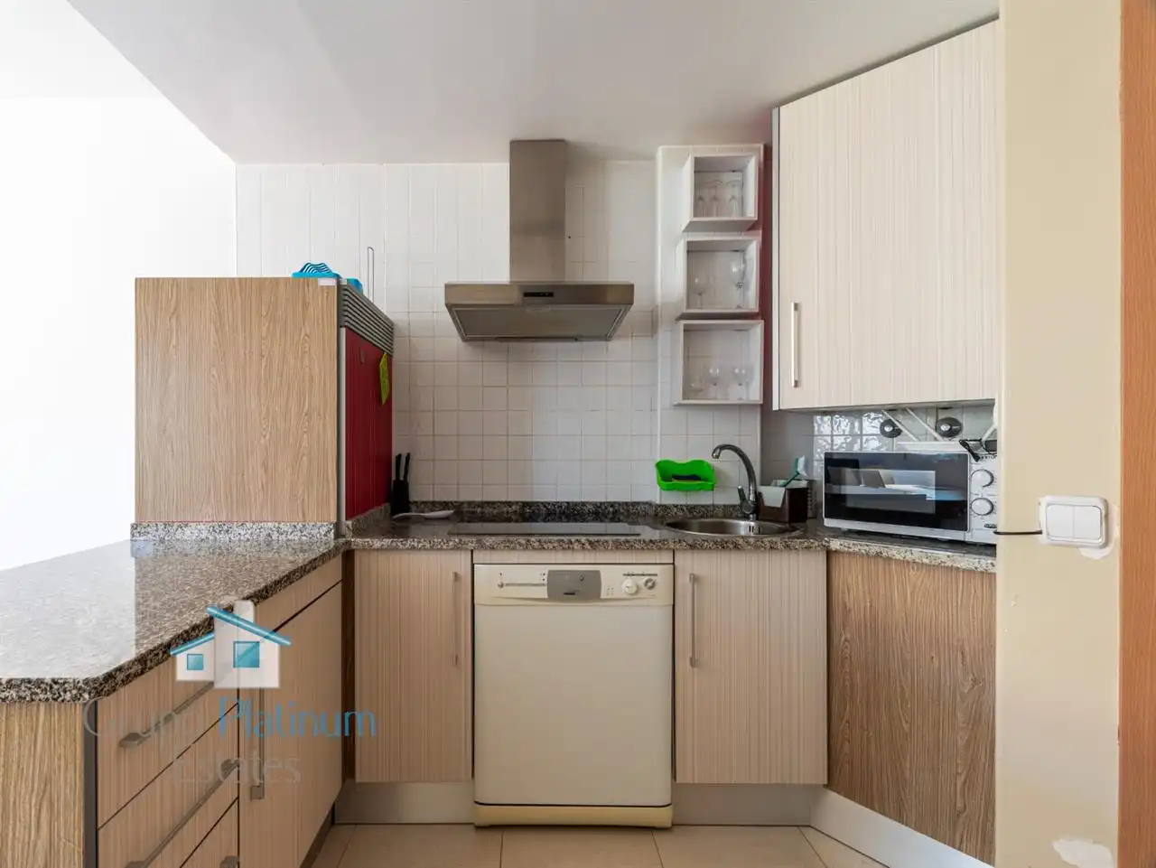 Cocina de Apartamento en venta en Vera con Piscina y Amueblado