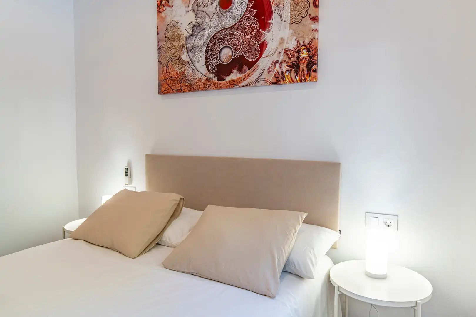 Schlafzimmer von Wohnungen zur Miete in Calvià mit Klimaanlage, Heizung und Möbliert