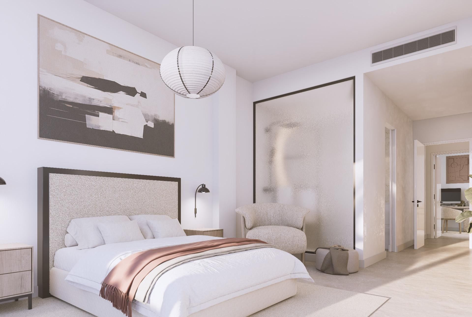 Dormitori de Dúplex en venda en Mijas amb Aire condicionat, Jardí privat i Terrassa