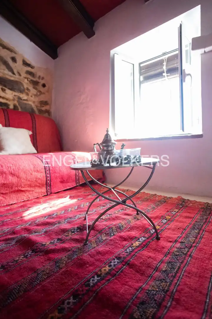 Sala de estar de Casa o chalet en venta en Cazalla de la Sierra con Calefacción, Amueblado y Balcón