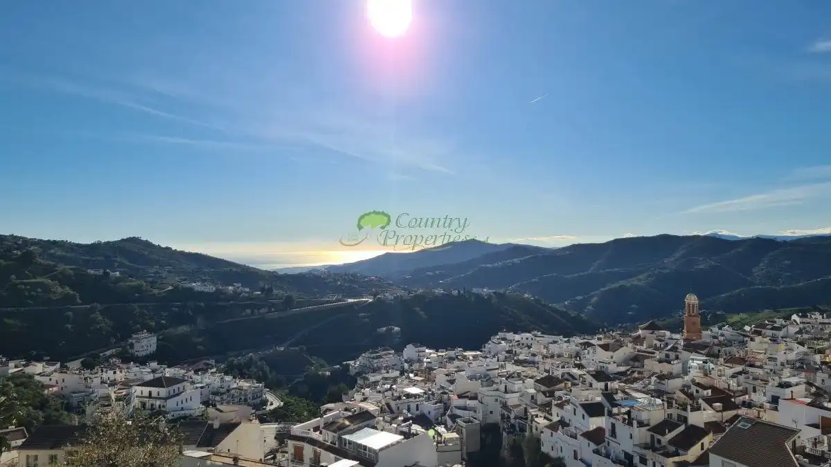Vista exterior de Apartamento en venta en Cómpeta con Terraza