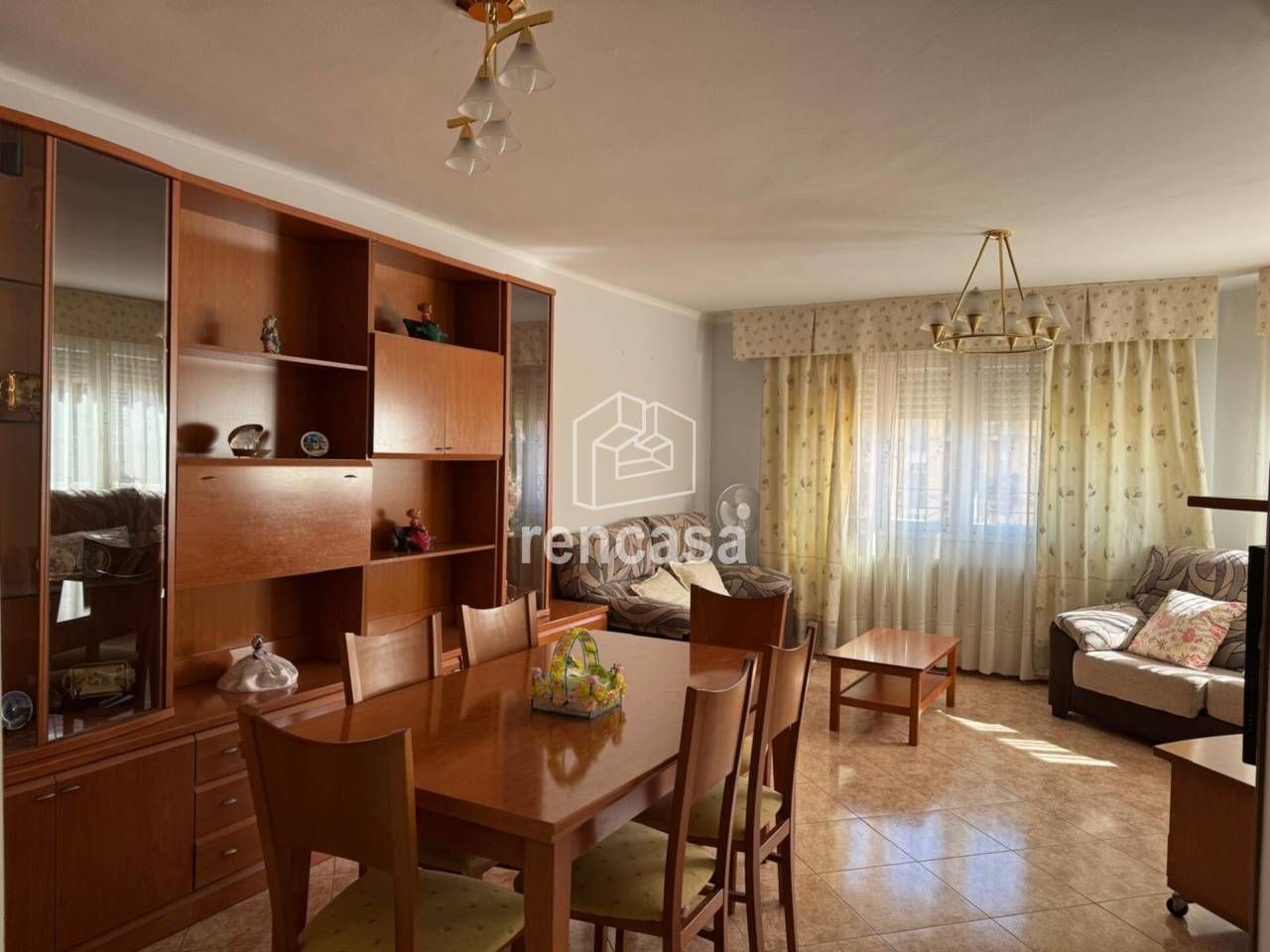 Living room of Flat for sale in  Lleida Capital  with Air Conditioner, Heating and Balcony