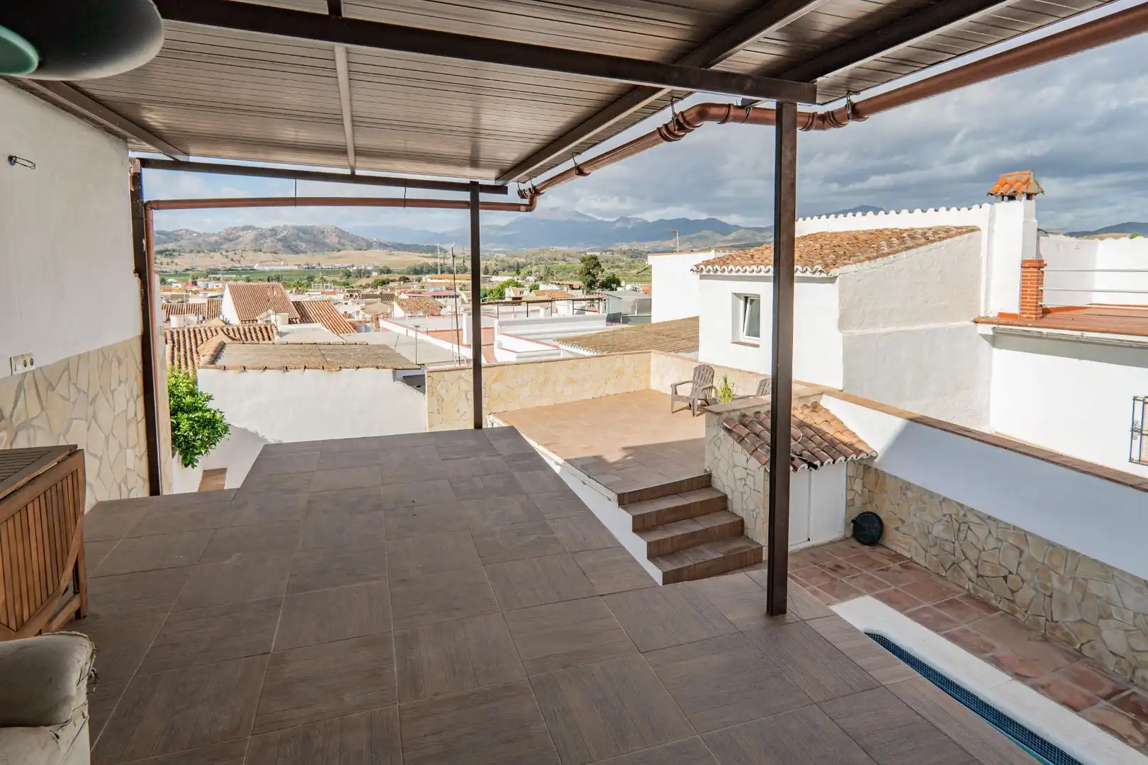 Terrace of Houses for sale in Pizarra  with Terrace, Swimming Pool and Balcony