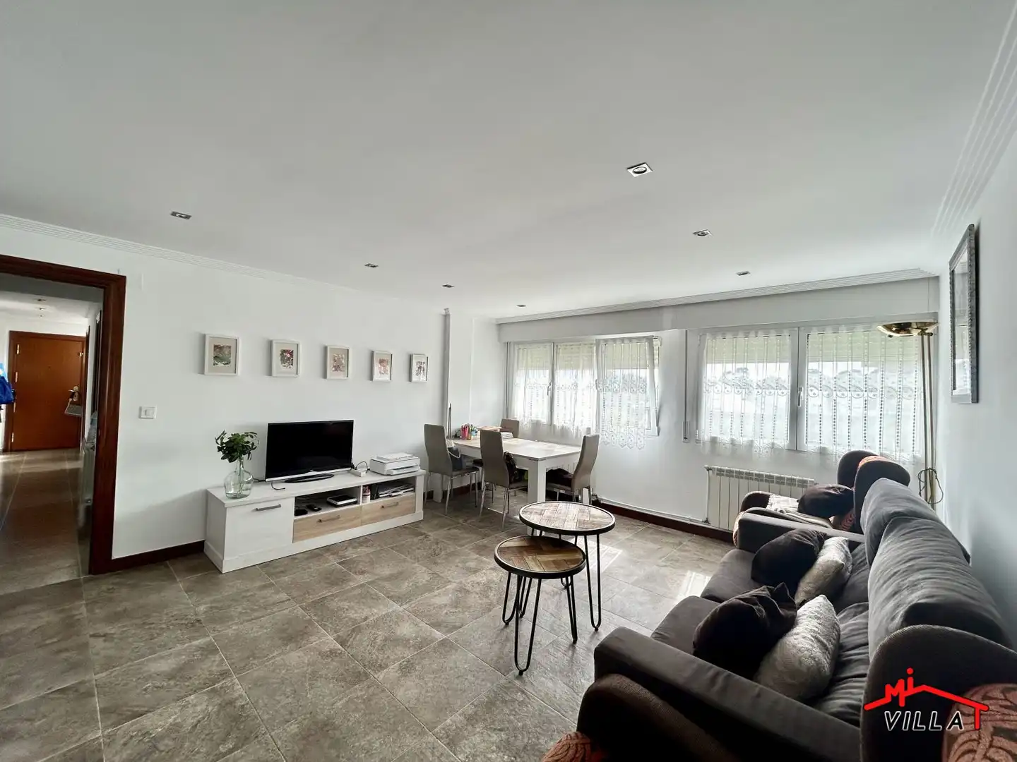 Living room of Flat for rent in Laredo  with Heating, Terrace and Furnished
