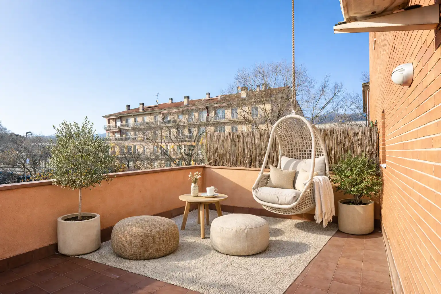 Terrace of Flat for sale in Sant Celoni  with Air Conditioner and Storage room