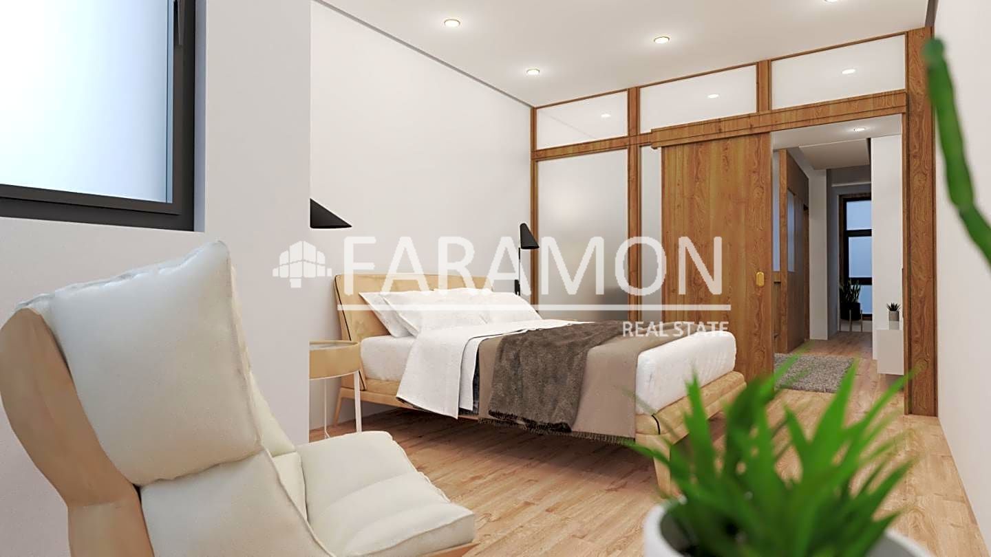 Bedroom of Apartment for sale in Vigo   with Heating, Parquet flooring and Furnished