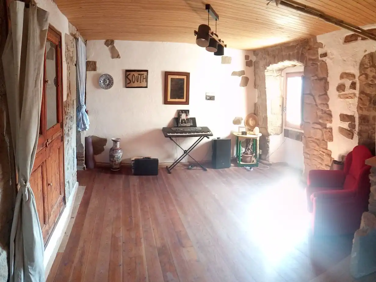 Living room of Flat for share in Montmajor, Barcelona