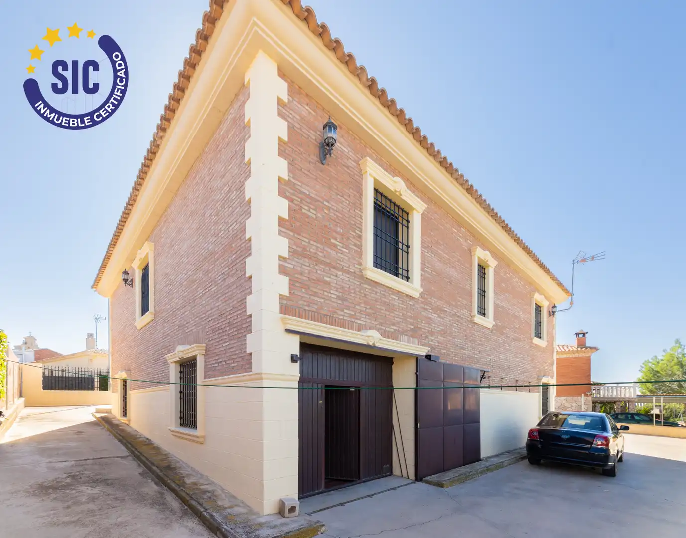 Vista exterior de Casa o chalet en venta en Hontecillas con Calefacción, Terraza y Amueblado