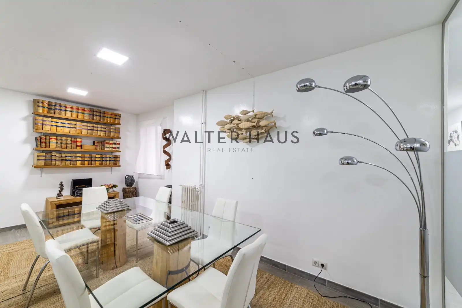 Dining room of Office for rent in Madrid  with Air Conditioner and Heating