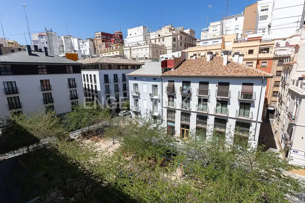 Vista exterior de Pis de lloguer en Valencia amb Aire condicionat, Calefacció i Parquet