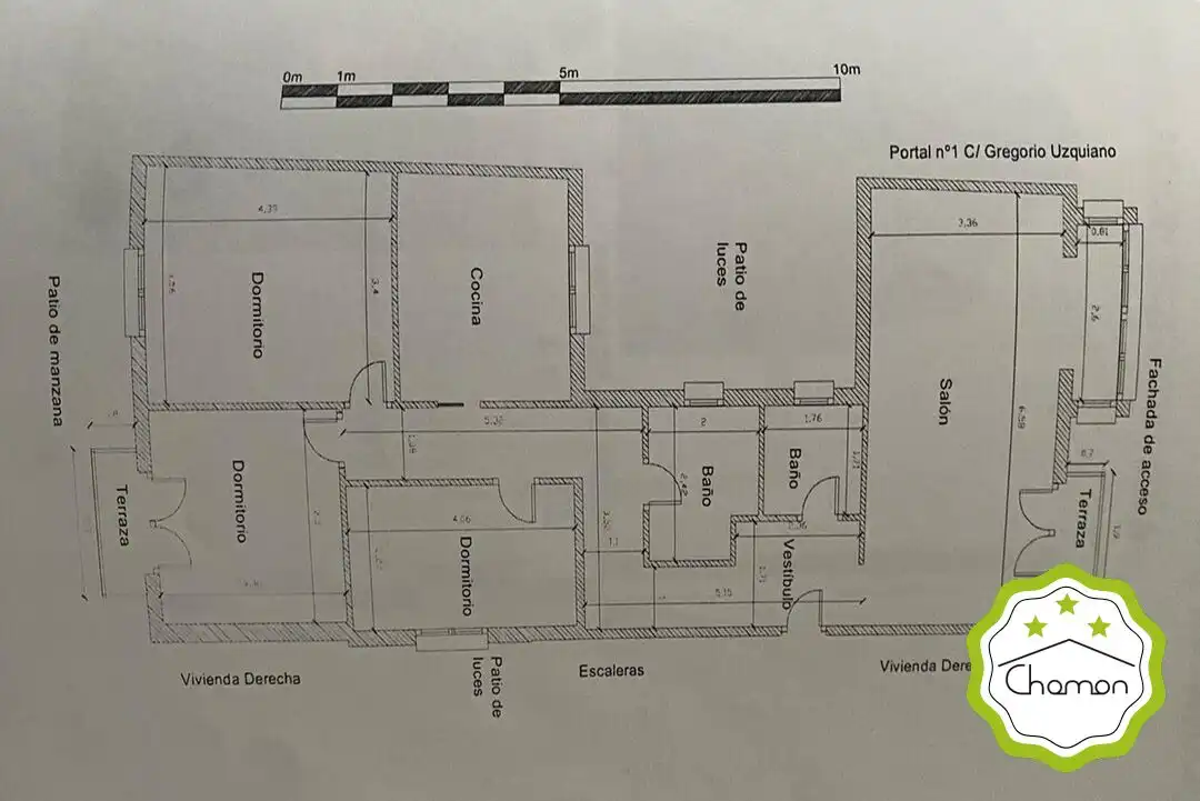 Wohnung zum Verkauf in Portugalete mit Heizung, Terrasse und Abstellraum