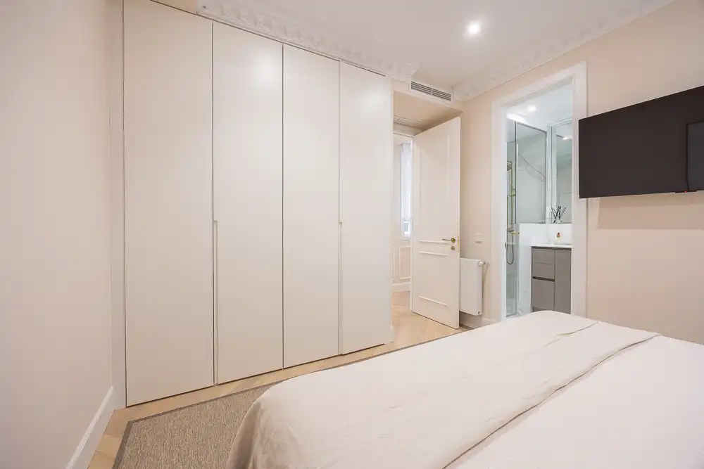 Schlafzimmer von Wohnung zum Verkauf in Madrid mit Klimaanlage, Heizung und Abstellraum