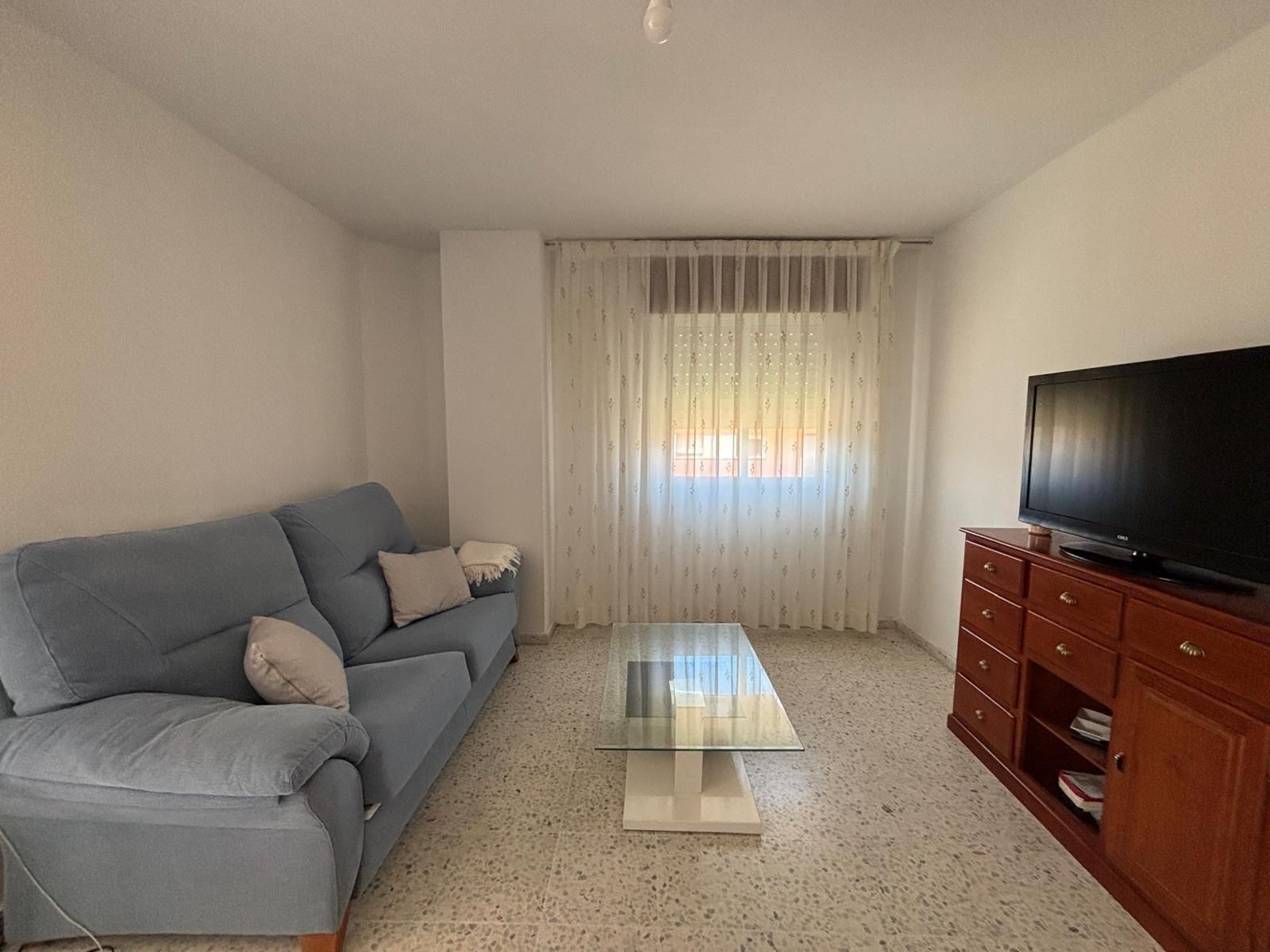 Living room of Flat to rent in Cáceres Capital  with Heating, Storage room and Balcony