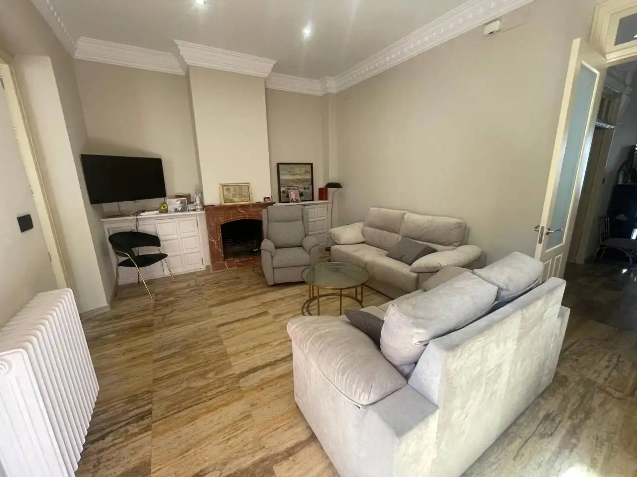 Sala de estar de Casa o chalet en venta en Don Benito con Aire acondicionado, Calefacción y Jardín privado