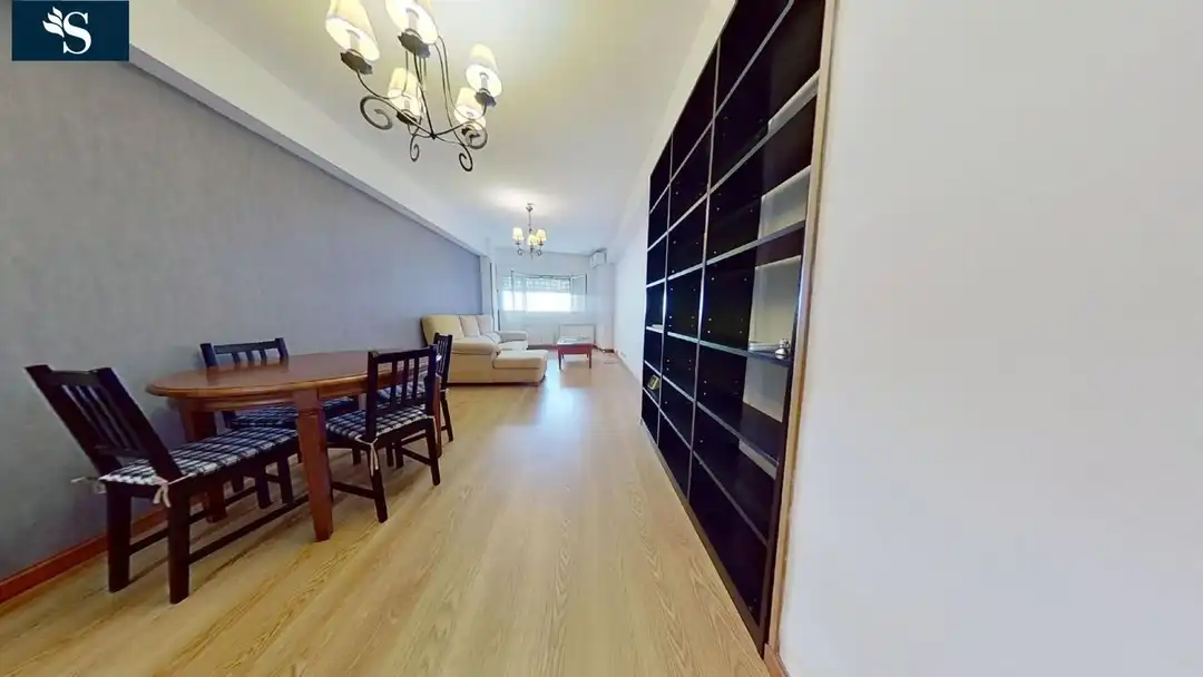 Living room of Flat for rent in Madrid  with Air Conditioner, Heating and Terrace