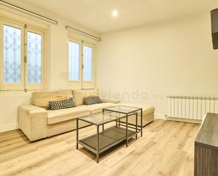 Living room of Planta baja to rent in  Madrid Capital  with Heating and Furnished