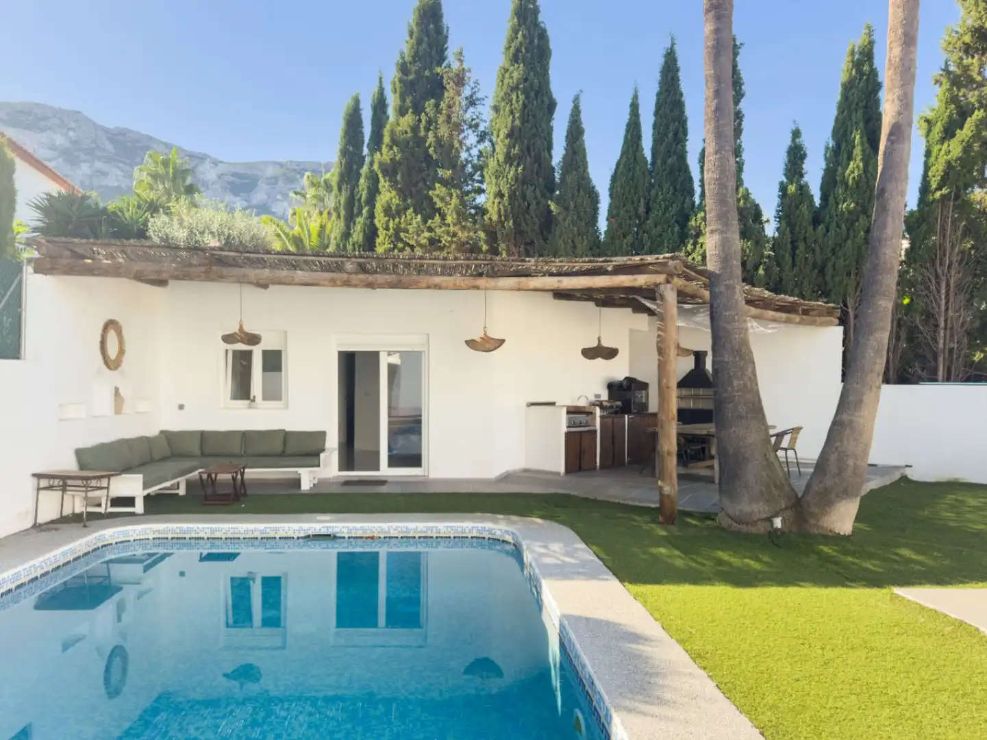 Jardín de Casa o chalet en venta en Dénia con Aire acondicionado, Calefacción y Jardín privado
