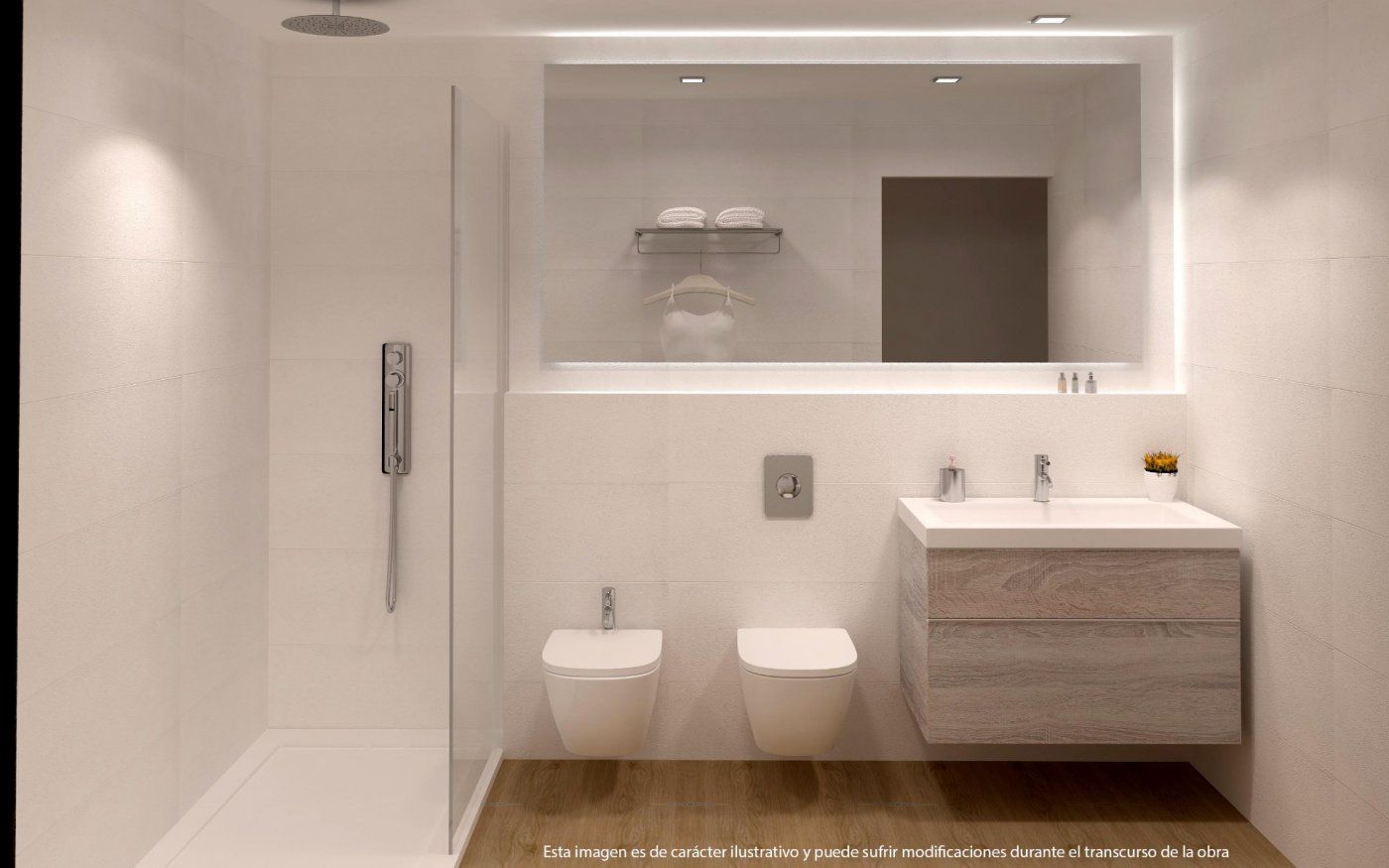 Baño de Dúplex en venta en Inca con Aire acondicionado, Calefacción y Terraza