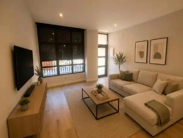 Wohnzimmer von Erdgeschoss zum Verkauf in Madrid mit Klimaanlage, Heizung und Gemeinschaftspool