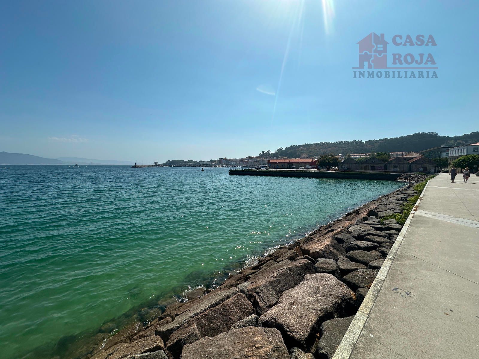 Vista exterior de Pis en venda en Cangas  amb Calefacció, Parquet i Terrassa