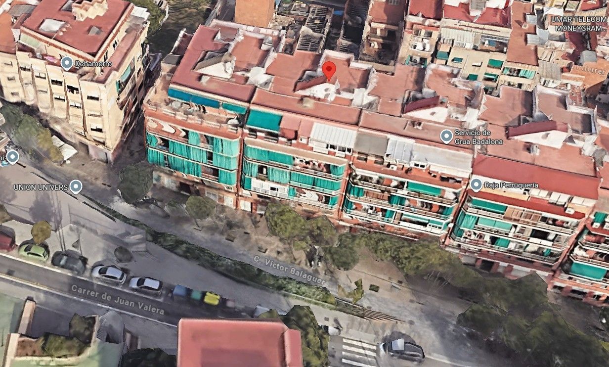 Vista exterior de Pis en venda en Badalona