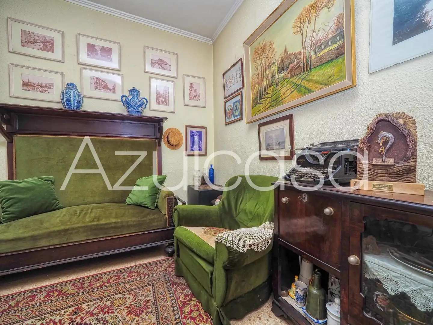 Sala de estar de Piso en venta en Alicante / Alacant con Aire acondicionado