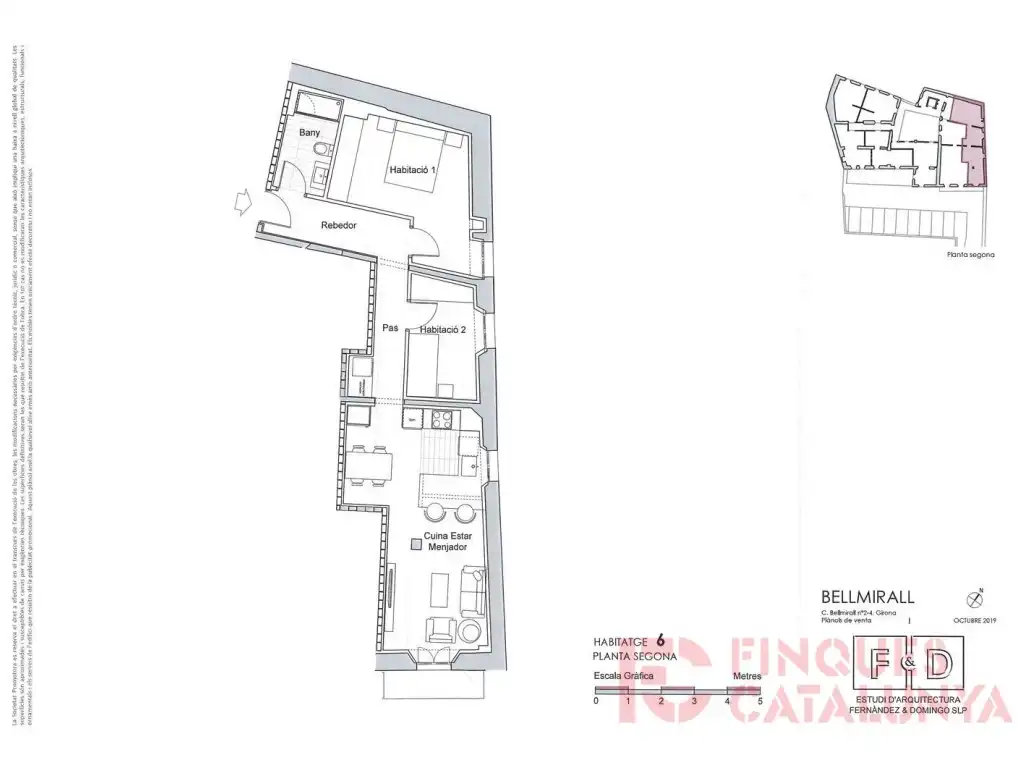 Flat with lift for sale in Bellmirall, imagen 47