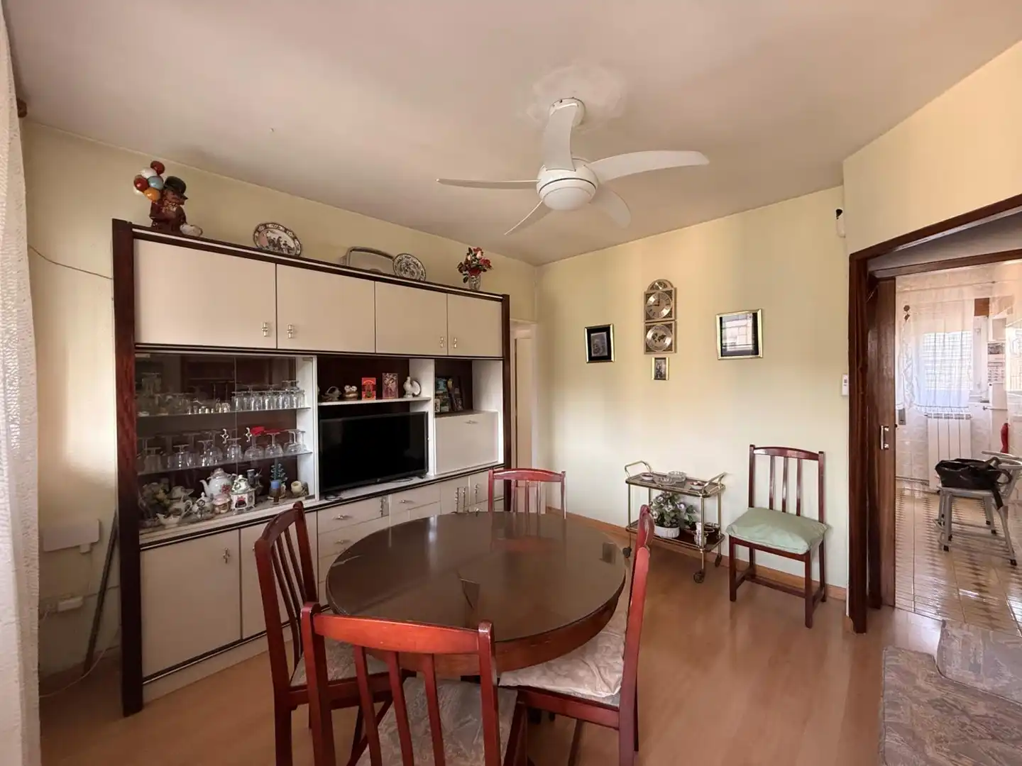 Dining room of Flat for sale in Madrid  with Heating, Terrace and Furnished