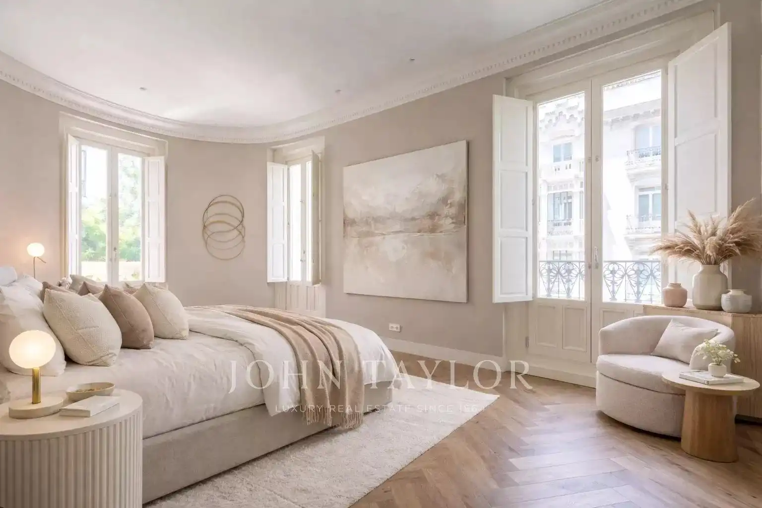 Bedroom of Flat for sale in  Madrid Capital  with Air Conditioner, Heating and Storage room