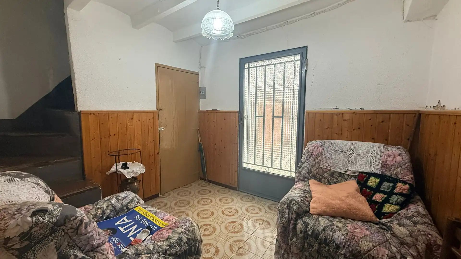 Living room of Houses for sale in Fanzara  with Terrace, Storage room and Balcony