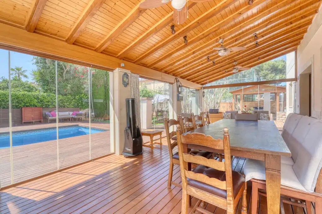 Terraza de Casa o chalet en venta en Calvià con Aire acondicionado, Calefacción y Jardín privado