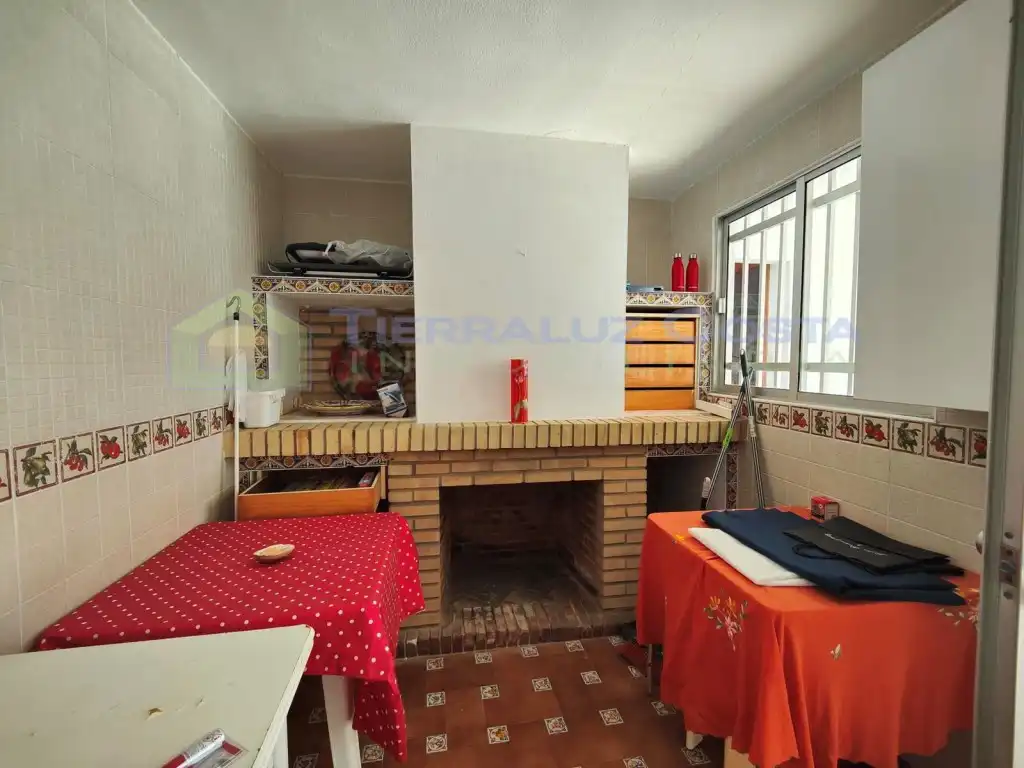 Cuina de Casa o xalet en venda en La Antilla amb Jardí privat, Terrassa i Traster