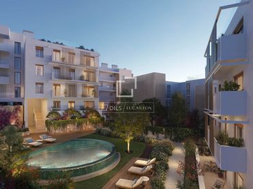 Pis amb piscina en venda a Santa Eulària