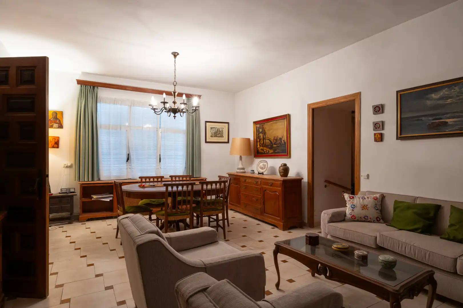 Sala de estar de Finca rústica en venta en Fuentidueña de Tajo